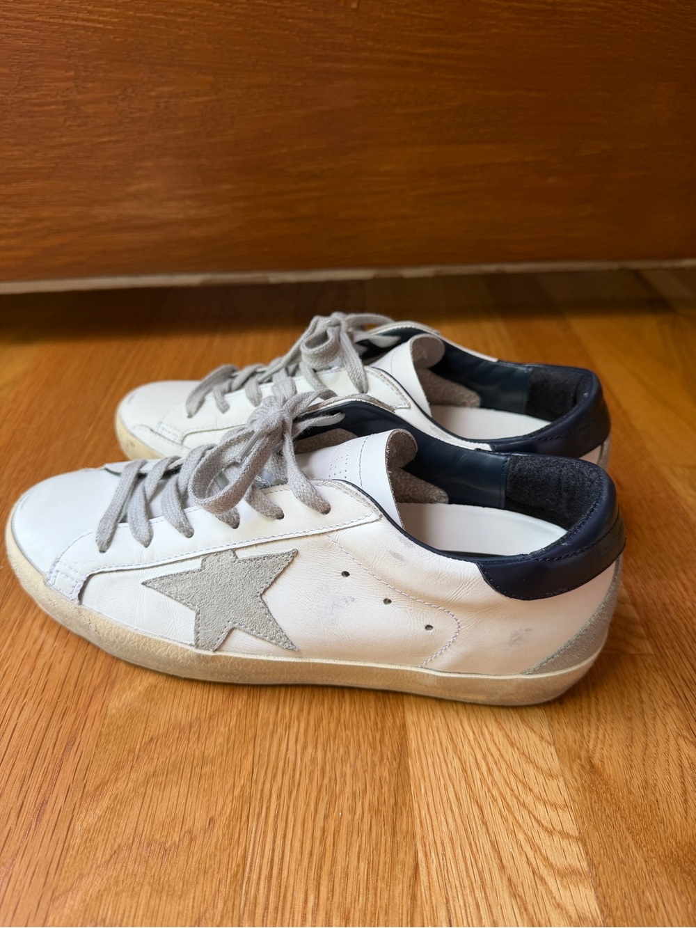 Authentic Golden Goose super-star sneakers